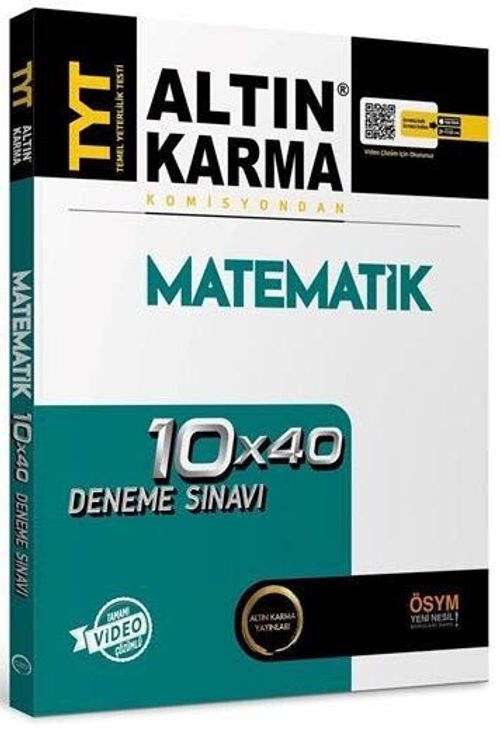 TYT Matematik 10x40 Branş Deneme