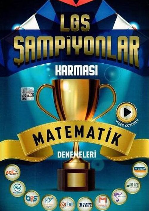 8. Sınıf LGS Matematik Şampiyonlar Karması 10 lu Denemeleri