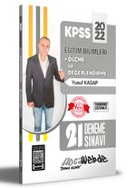 2022 KPSS Eğitim Bilimleri Ölçme ve Değerlendirme 21 Deneme Sınavı