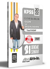 2022 KPSS Eğitim Bilimleri Ölçme ve Değerlendirme 21 Deneme Sınavı