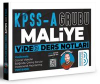 KPSS A Grubu Maliye Video Ders Notları 