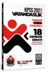 2022 KPSS At&ouml;lye Serisi Vatandaşlık Tamamı Video &Ccedil;&ouml;z&uuml;ml&uuml; 18 Deneme Sınavı