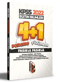 2022 KPSS Eğitim Bilimleri 4+1 Fasikül Deneme