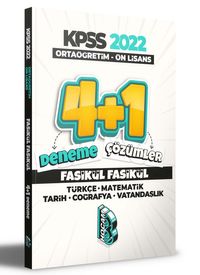 2022 KPSS Ortaöğretim-Önlisans 4+1 Fasikül Deneme