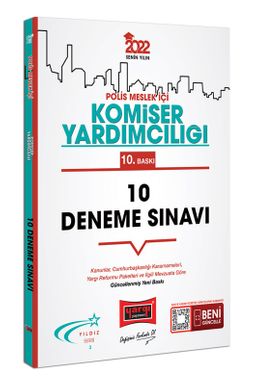 2022 Polis Meslek İçi Komiser Yardımcılığı 10 Deneme Sınavı