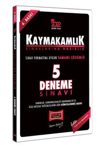 2022 Kaymakamlık Tamamı Çözümlü 5 Deneme