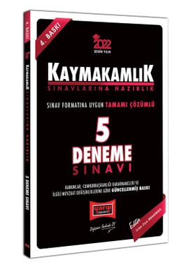 2022 Kaymakamlık Tamamı Çözümlü 5 Deneme