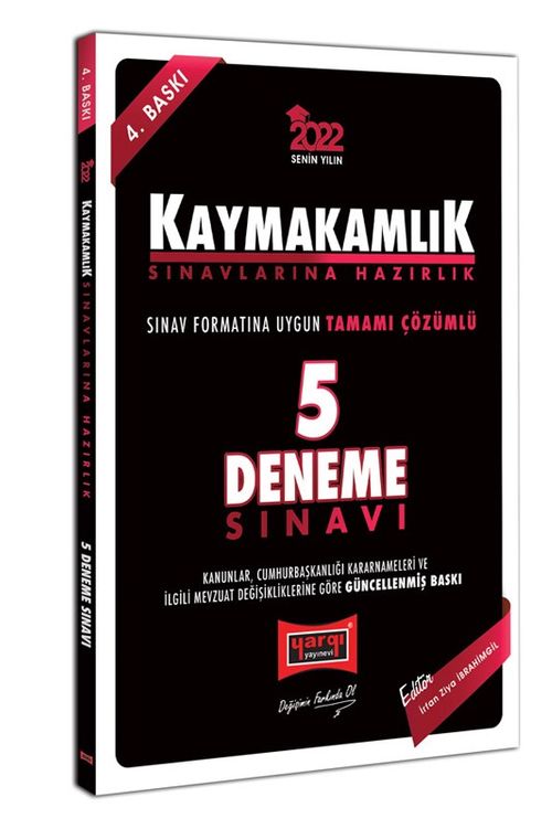 2022 Kaymakamlık Tamamı Çözümlü 5 Deneme