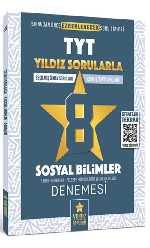 TYT Yıldız Sorularla 8 Sosyal Bilimler Denemesi