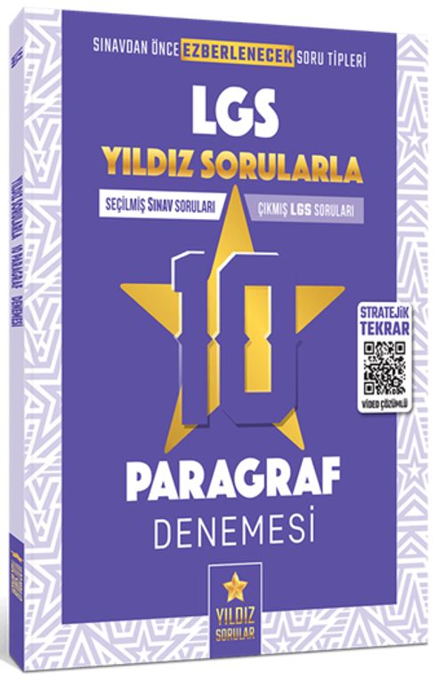 LGS Yıldız Sorularla 10 Paragraf Denemesi