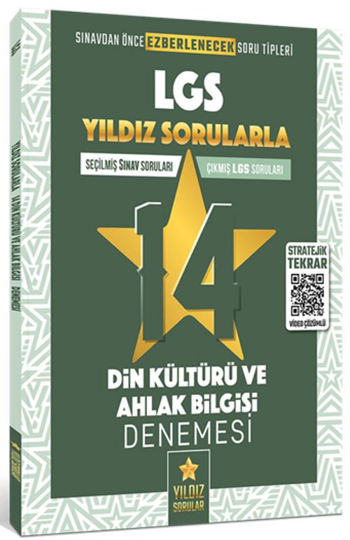 LGS Yıldız Sorularla 14 Din Kültürü ve Ahlak Bilgisi Denemesi