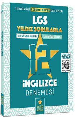 LGS Yıldız Sorularla 12 İngilizce Denemesi