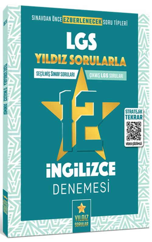 LGS Yıldız Sorularla 12 İngilizce Denemesi