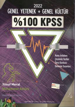 2022 Genel Yetenek Genel Kültür %100 KPSS