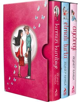 Ayçöreği - Elmalı Turta - Kırmızı Kurabiye (3 Kitap Set) (Ciltli)