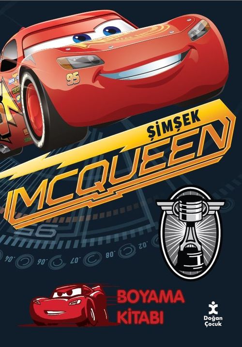 Disney Arabalar Şimşek Mcqueen Boyama Kitabı