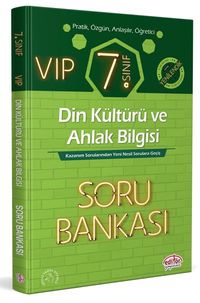 7.Sınıf Vip Din Kültürü ve Ahlak Bilgisi Soru Bankası
