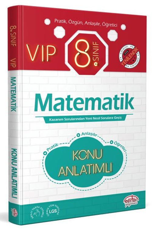 8. Sınıf Vip Matematik Konu Anlatımı
