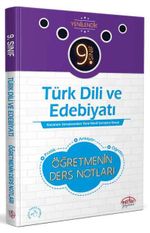 9. Sınıf Türk Dili ve Edebiyatı Öğretmenin Ders Notları