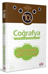 10. Sınıf Coğrafya Öğretmenin Ders Notları