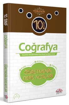 10. Sınıf Coğrafya Öğretmenin Ders Notları