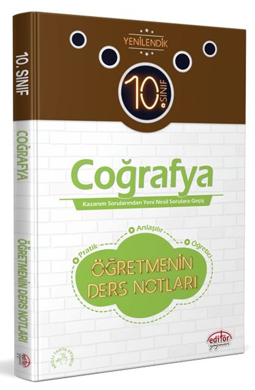 10. Sınıf Coğrafya Öğretmenin Ders Notları