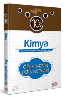 10. Sınıf Kimya Öğretmenin Ders Notları