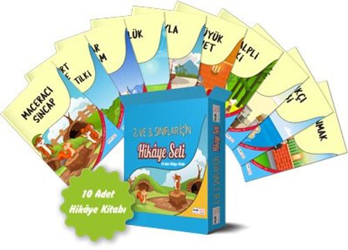 İncek Serisi 2 ve 3. Sınıflar İçin Hikaye Seti (10 Kitap)