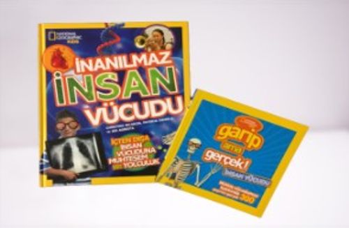National Geographic Kids İnsan Vücudu Seti 2 Kitap