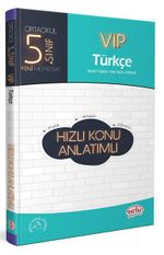 5. Sınıf VIP Türkçe Hızlı Konu Anlatımlı