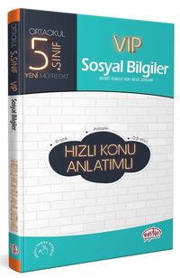 5. Sınıf VIP Sosyal Bilgiler Hızlı Konu Anlatımlı