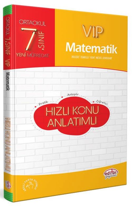 7. Sınıf VIP Matematik Hızlı Konu Anlatımlı