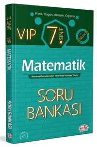 7. Sınıf VIP Matematik Soru Bankası