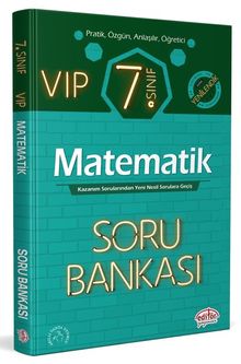 7. Sınıf VIP Matematik Soru Bankası