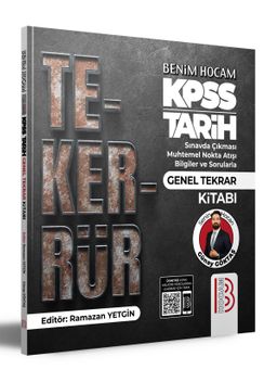 2022 KPSS Tarih Genel Tekrar Kitabı
