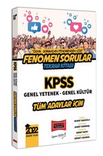 2022 KPSS Genel Yetenek Genel Kültür Tüm Adaylar İçin Fenomen Sorular Tekrar Kitabı