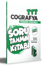 2022 TYT Coğrafya Konu Özetli ve Tamamı Çözümlü Soru Tahmin Kitabı 