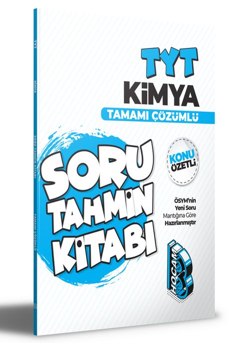 2022 TYT Kimya Konu Özetli ve Tamamı Çözümlü Soru Tahmin Kitabı