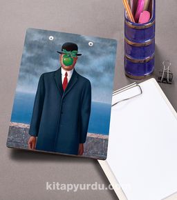 Eskiz Duraliti - A5 - Adamın Oğlu - René Magritte (BK-RS-004)