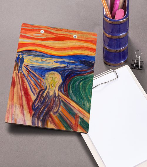 Eskiz Duraliti - A5 - Çığlık - Edvard Munch (BK-RS-003)