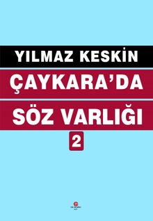 Çaykara'da Söz Varlığı 2