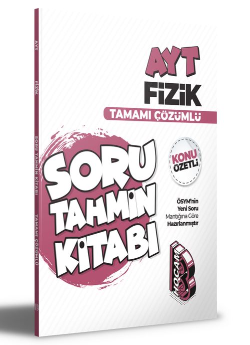 2022 AYT Fizik Konu Özetli ve Tamamı Çözümlü Soru Tahmin Kitabı