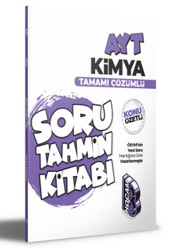 2022 AYT Kimya Konu Özetli ve Tamamı Çözümlü Soru Tahmin Kitabı 