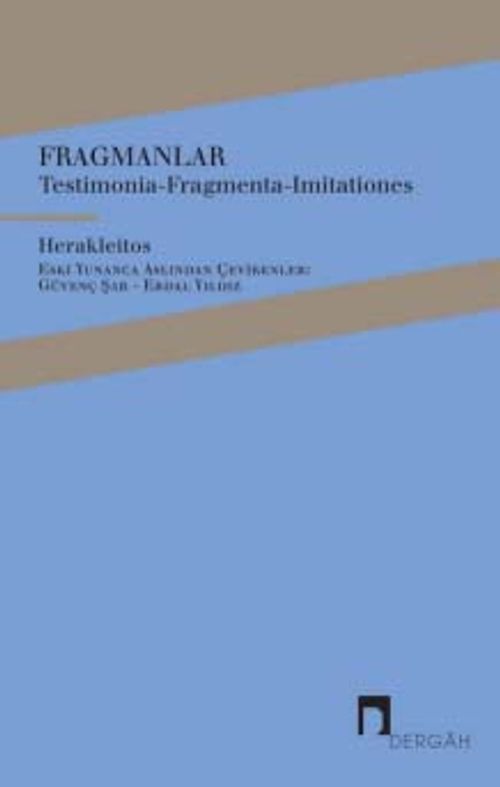 Fragmanlar & Testimonia-Fragmenta-Imitationes