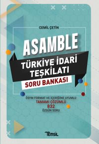 Asamble Türkiye İdari Teşkilatı Çözümlü Soru Bankası