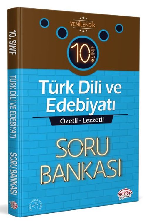 10. Sınıf Türk Dili ve Edebiyatı Özetli Lezzetli Soru Bankası