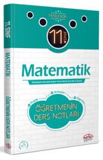 11. Sınıf Matematik Öğretmenin Ders Notları