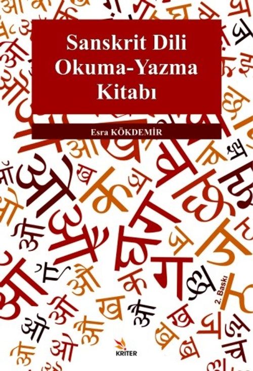 Sanskrit Dili Okuma-Yazma Kitabı