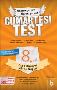 8. Sınıf Cumartesi Test Din Kültürü ve Ahlak Bilgisi 