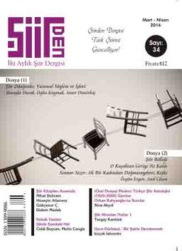 Şiirden İki Aylık Şiir Dergisi Sayı:34 Mart-Nisan 2016
